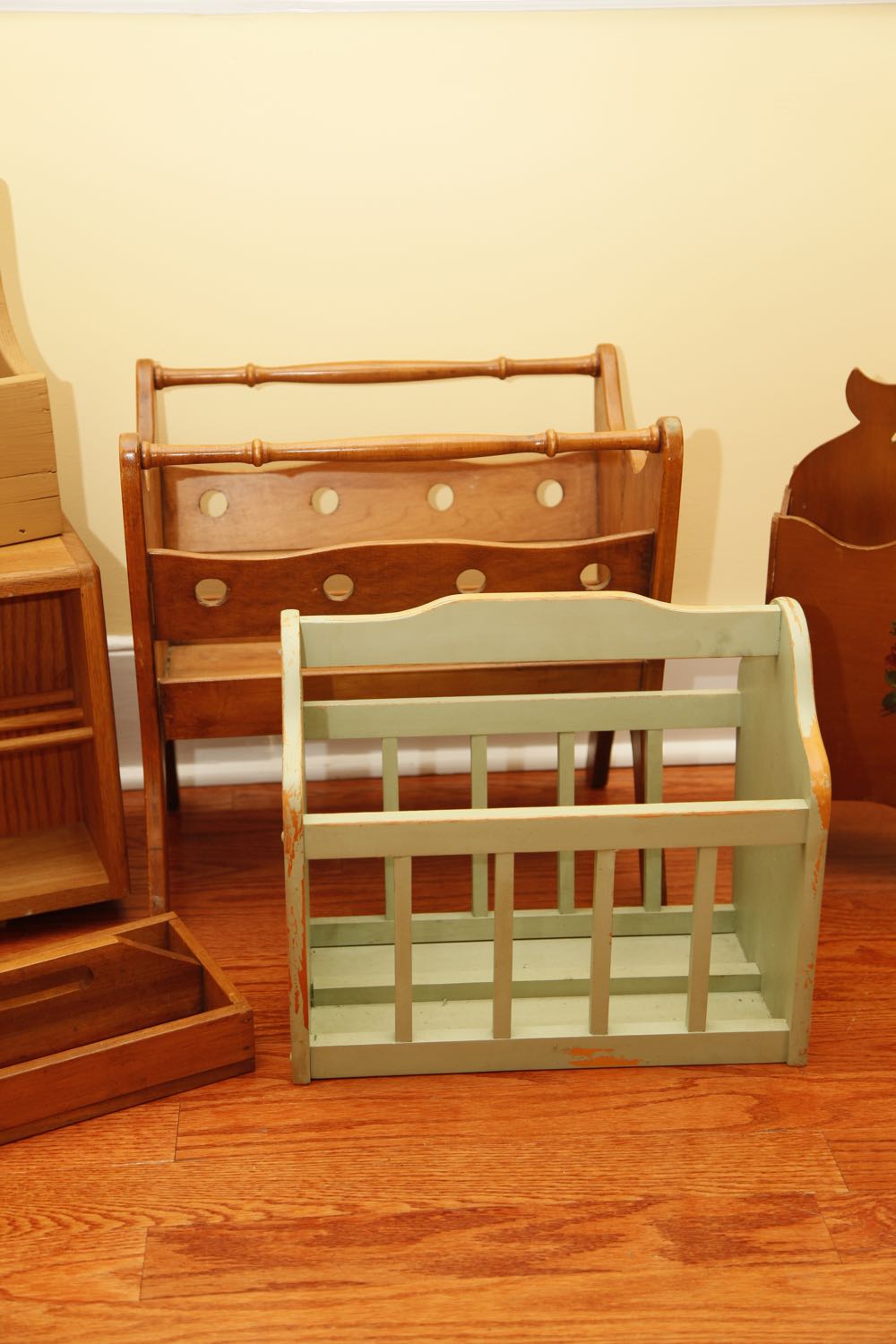Collection of Wooden Magazine Racks