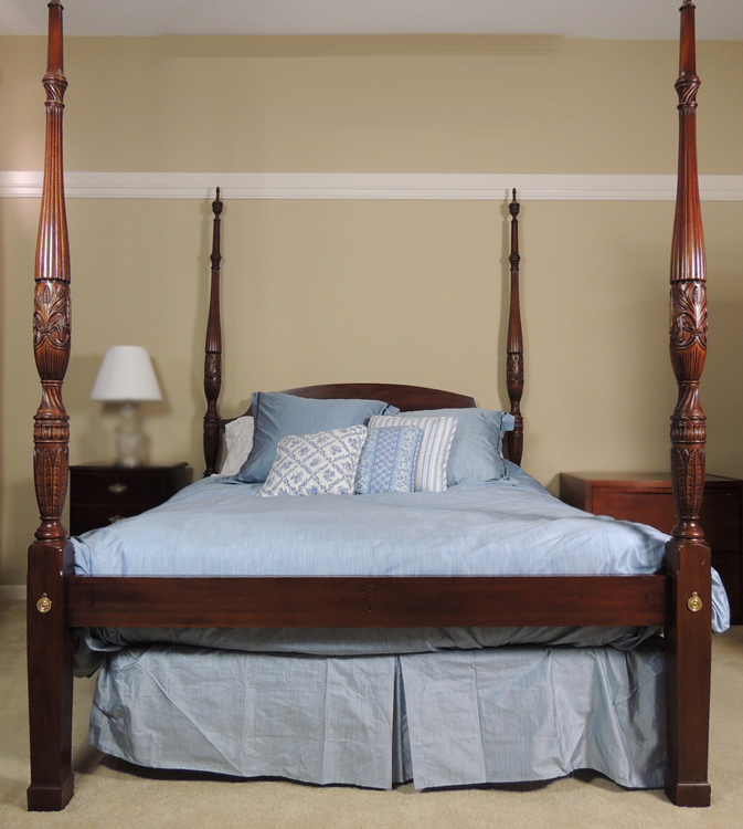 Henkel-Harris Mahogany Rice Bed