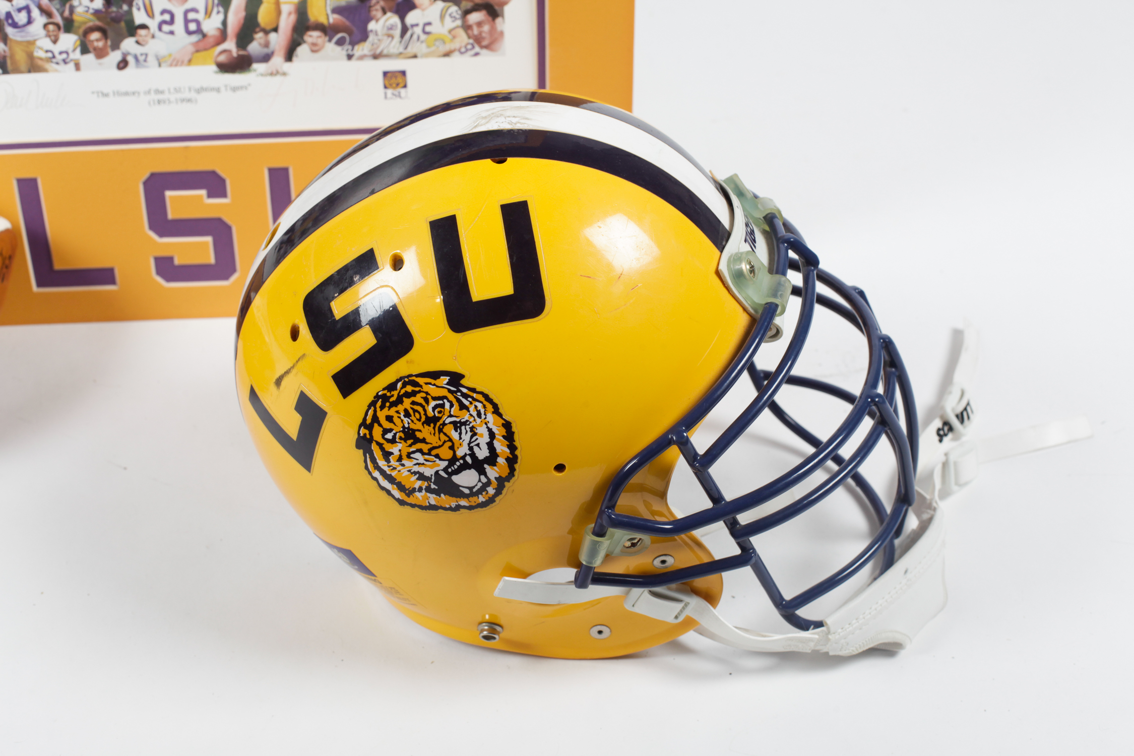 Collection of Signed LSU Football Memorabilia