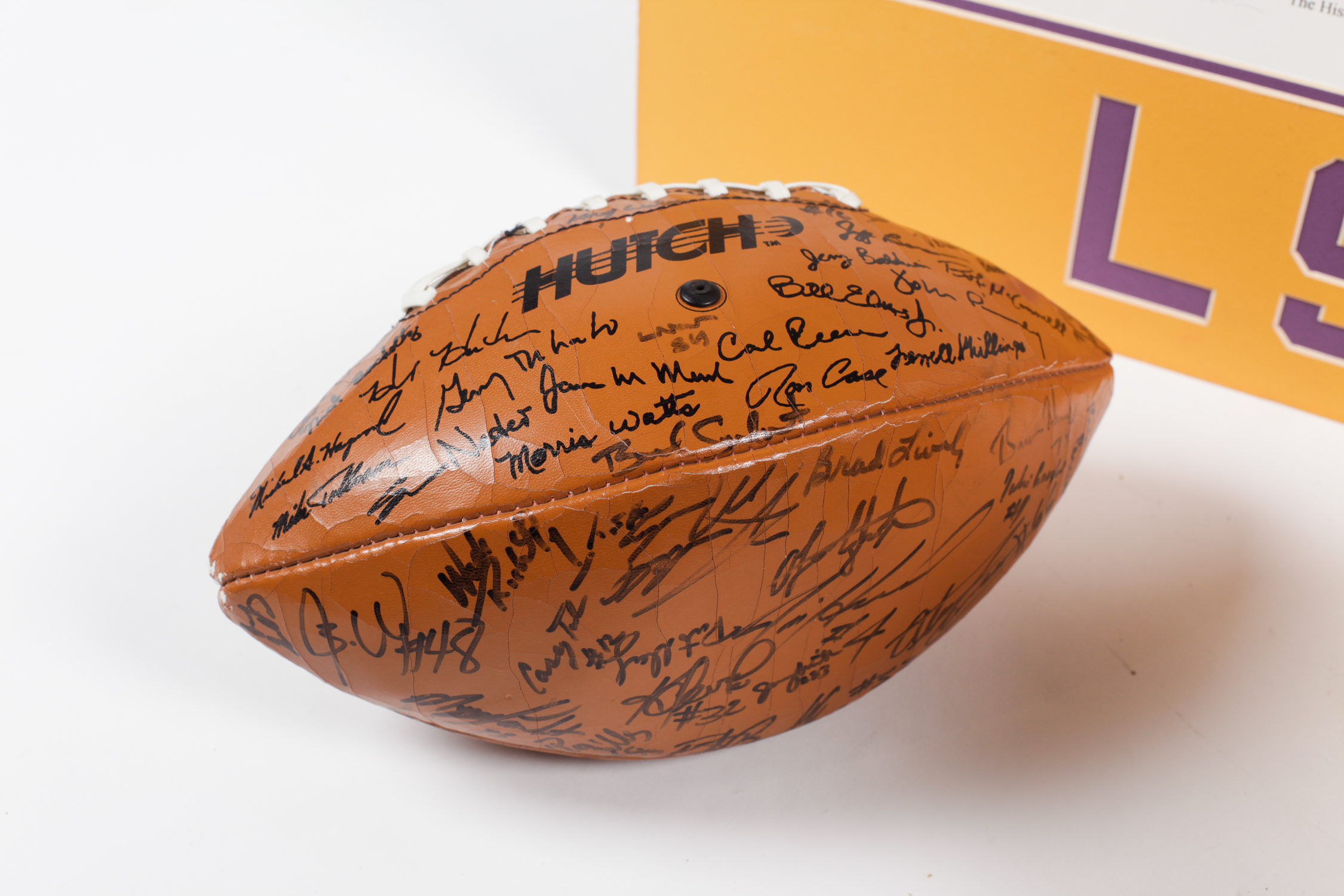 Collection of Signed LSU Football Memorabilia