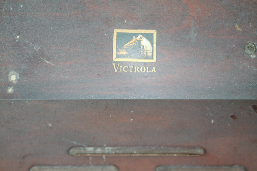 1950s RCA Victor CRT TV Console with Record Player