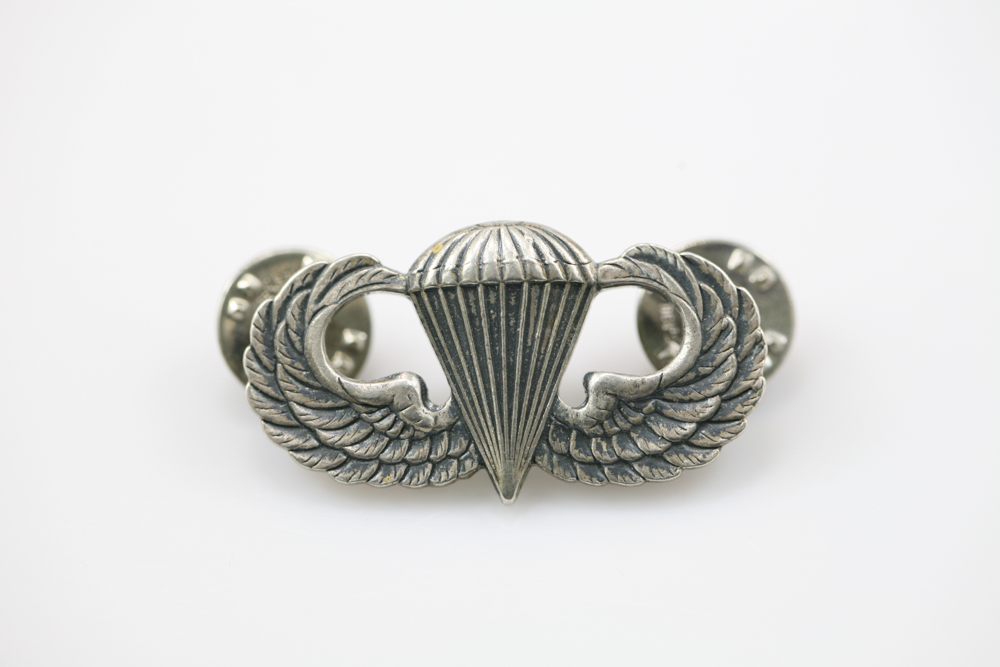 Vintage World War II Sterling Silver Paratrooper Wings