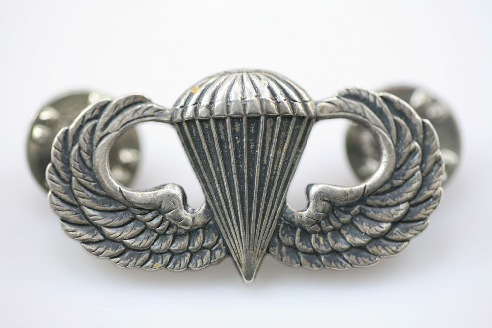 Vintage World War II Sterling Silver Paratrooper Wings