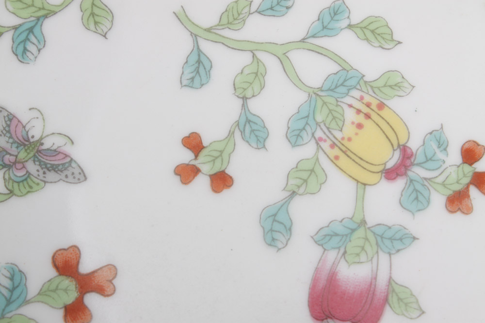 Dresser Set with Gold Tone Costume Jewelry