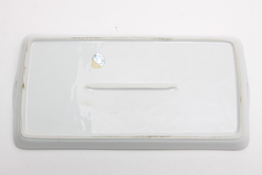 Dresser Set with Gold Tone Costume Jewelry