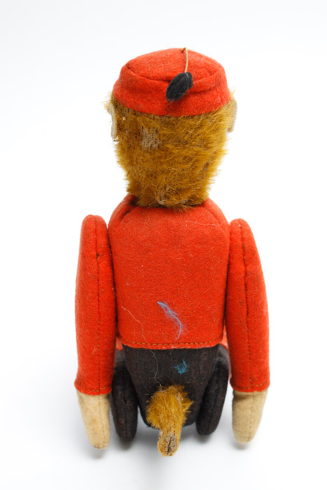 Vintage Schuco Yes/No Bellhop Monkey