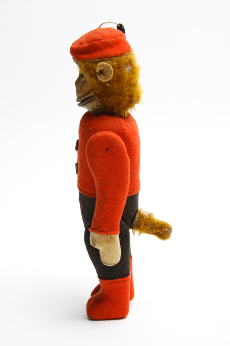 Vintage Schuco Yes/No Bellhop Monkey