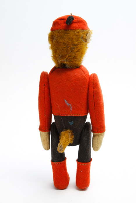 Vintage Schuco Yes/No Bellhop Monkey