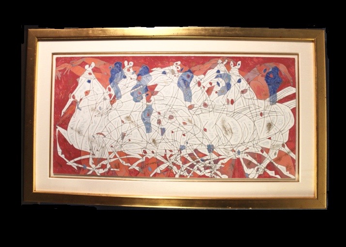 Tiefeng Jiang "Speed" Limited Edition Signed Serigraph