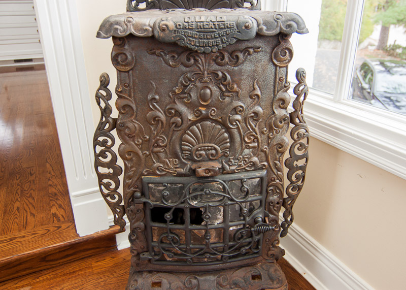 Antique Quad Manufacturing Gas Heater