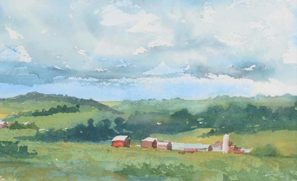 Nancy Pendery Original Watercolor