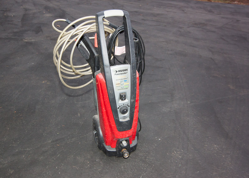 Husky 2000 psi pressure shop washer