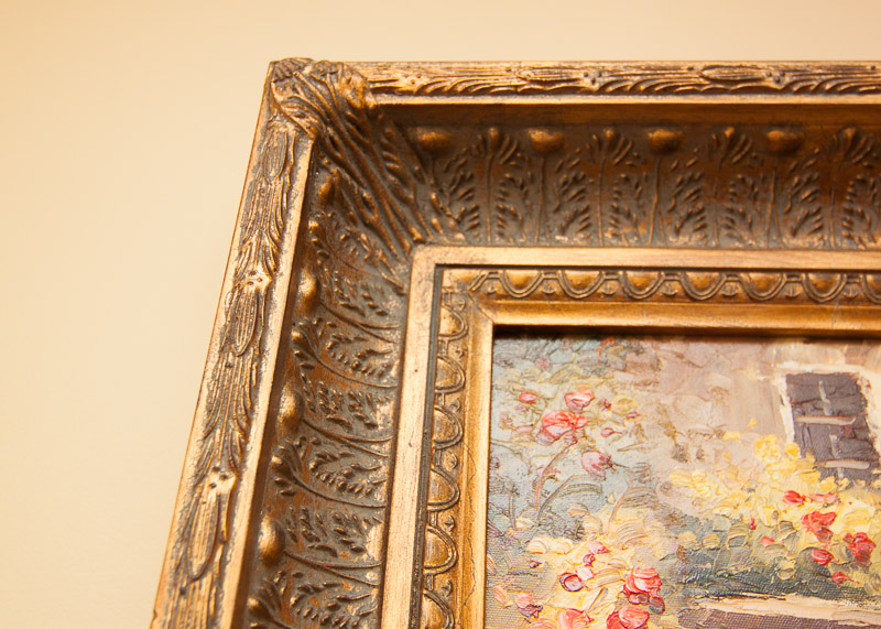 Original Villa Landscape Painting by L. Kern