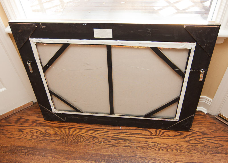 Original Villa Landscape Painting by L. Kern