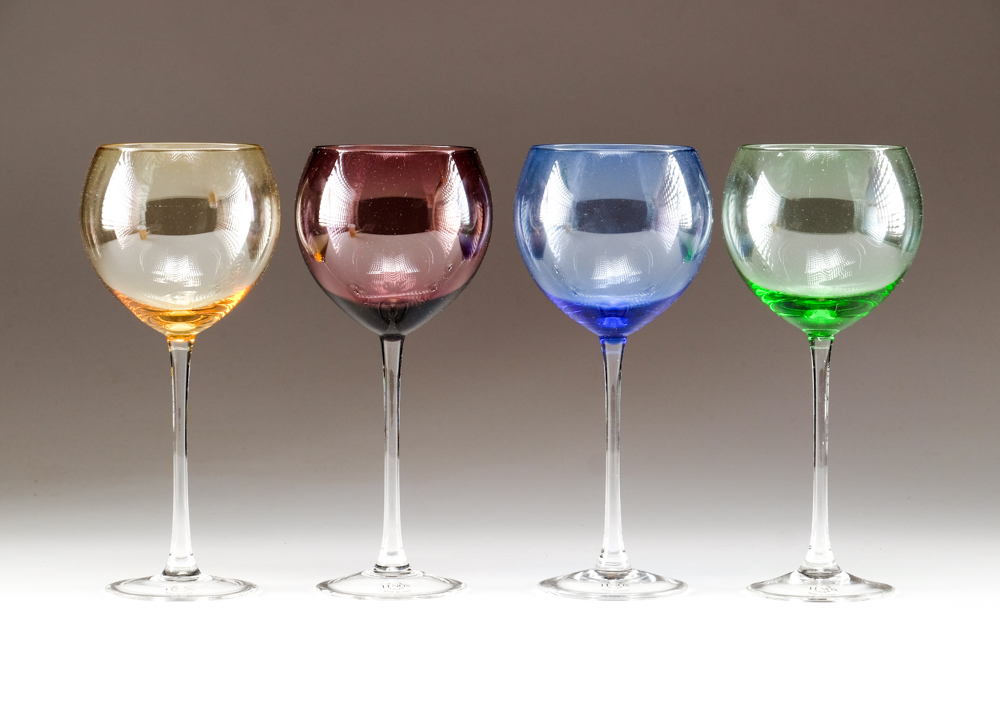 Lenox Color Gems Balloon Wine Glasses