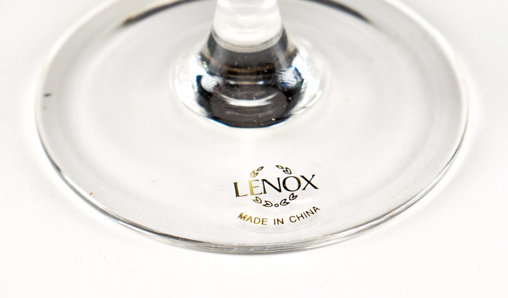 Lenox Color Gems Balloon Wine Glasses