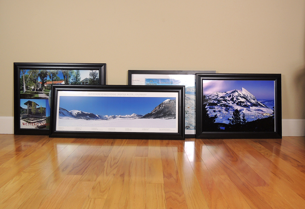 Colorado Crested Butte Mountain Framed Art