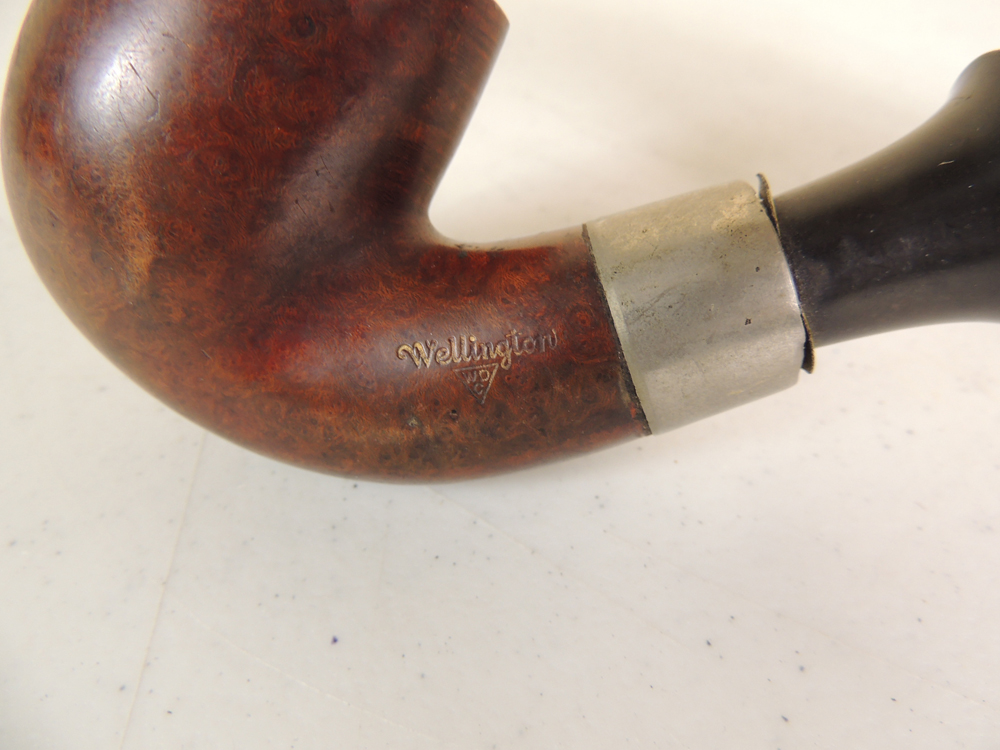 Vintage Wellington Smooth Giant Tobacco Pipe