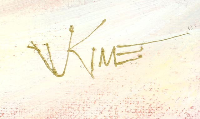 Wesley Kime Oil on Academy Board Portrait