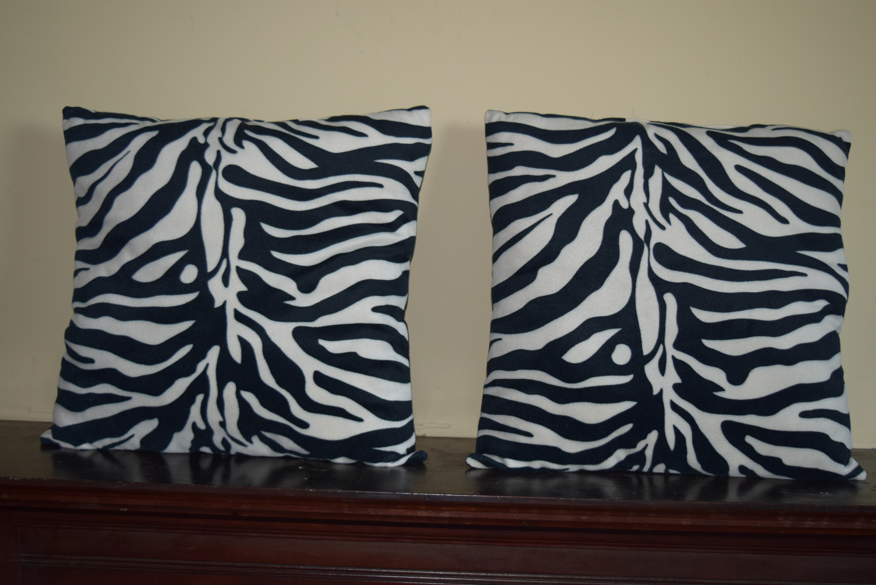 Four Ikea Pillows and Canvas Quote Plaques