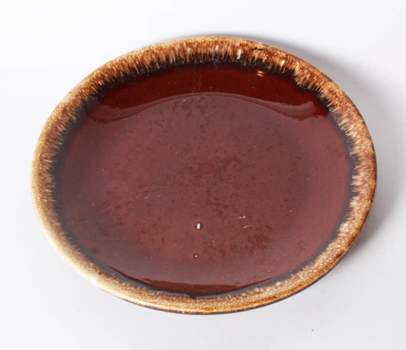 Collection of Hall Casserole Dishes and Brown Pottery