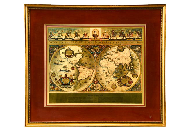 William Blaeu Wall Map