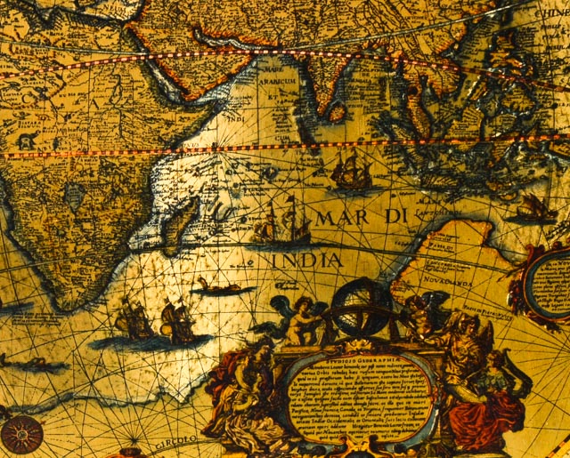 William Blaeu Wall Map