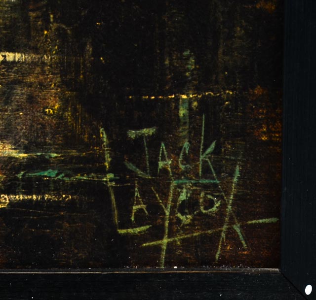 Mid-Century Jack Laycox "East River" Framed Print