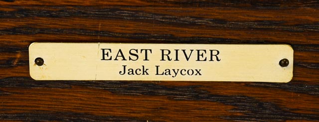 Mid-Century Jack Laycox "East River" Framed Print