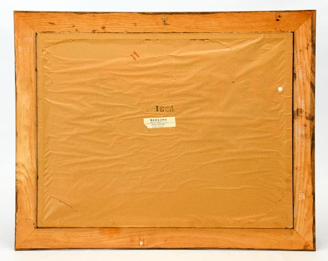 Mid-Century Jack Laycox "East River" Framed Print