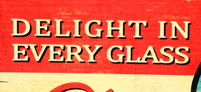 Reproduction Spring Valley Dairy Advertising Board