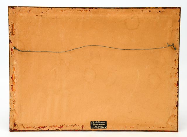 Francisco de Goya "The Parasol" Offset Lithograph on Board