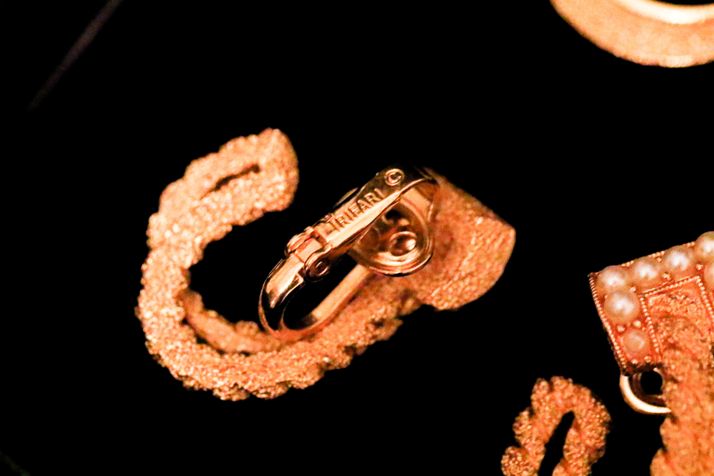 Collection of Crown Trifari Earrings