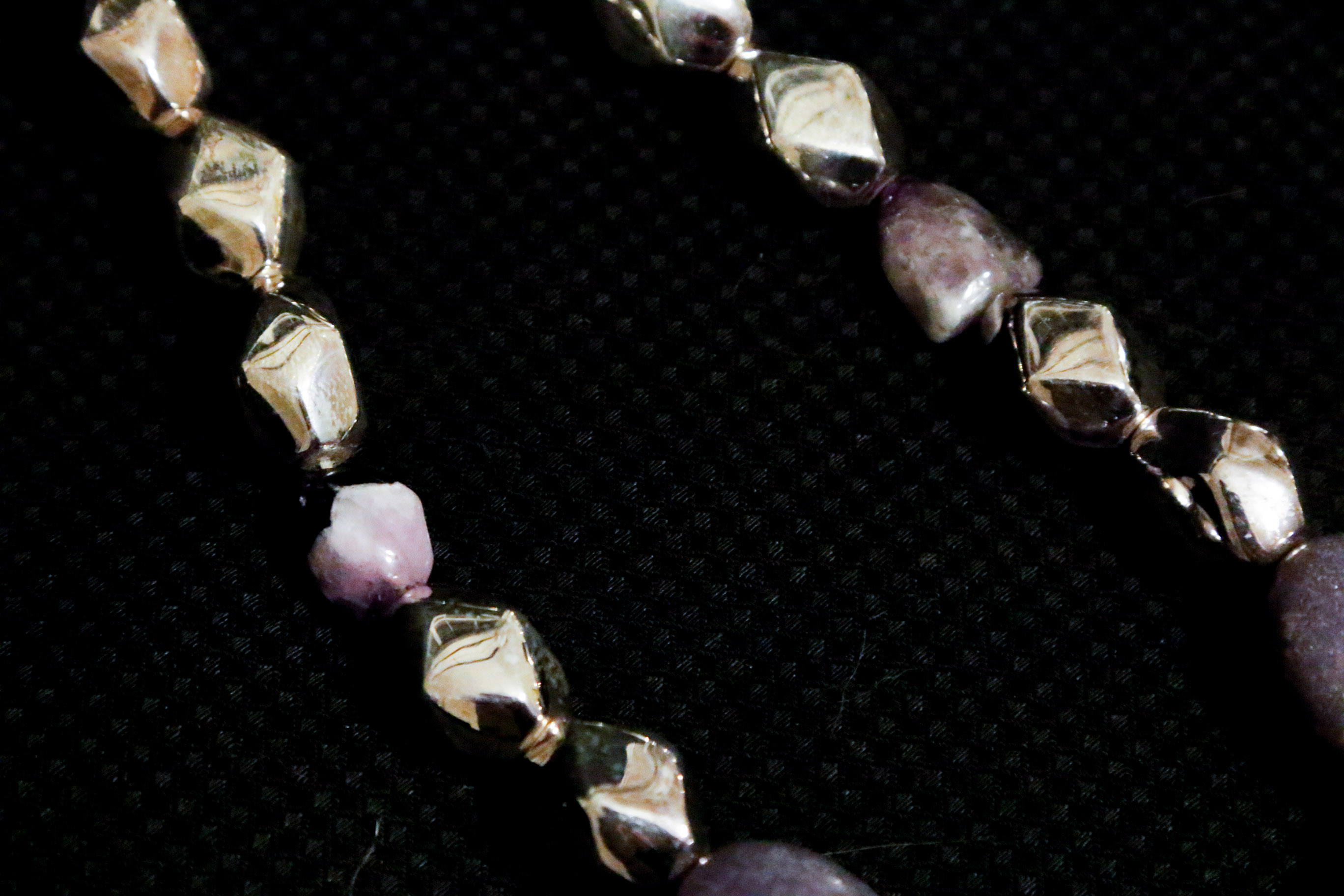 Trio of Silver Beaded Jewelry Including Pieces From RLM Studio