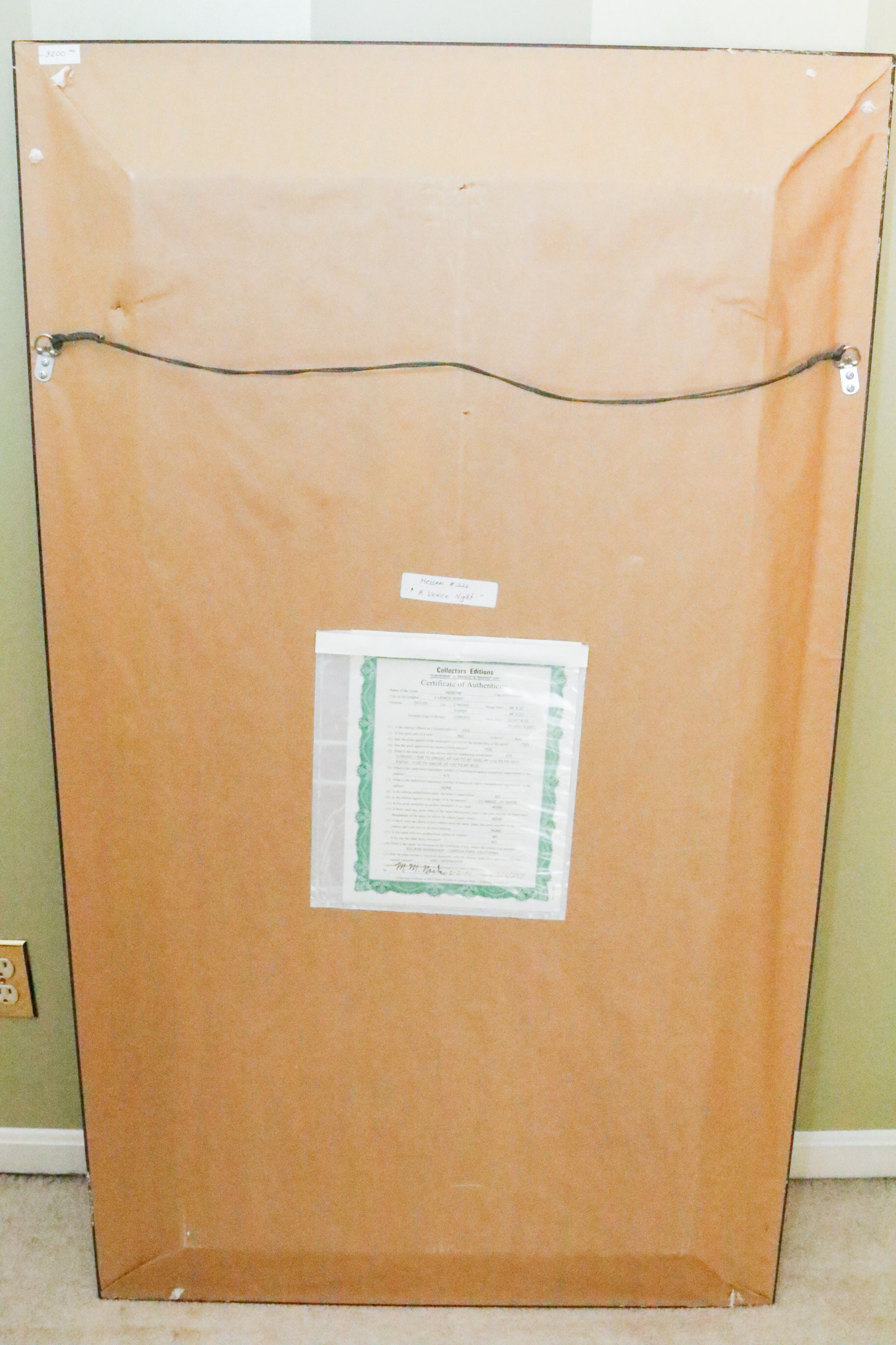 Giclee "Venice Night" by Hessam