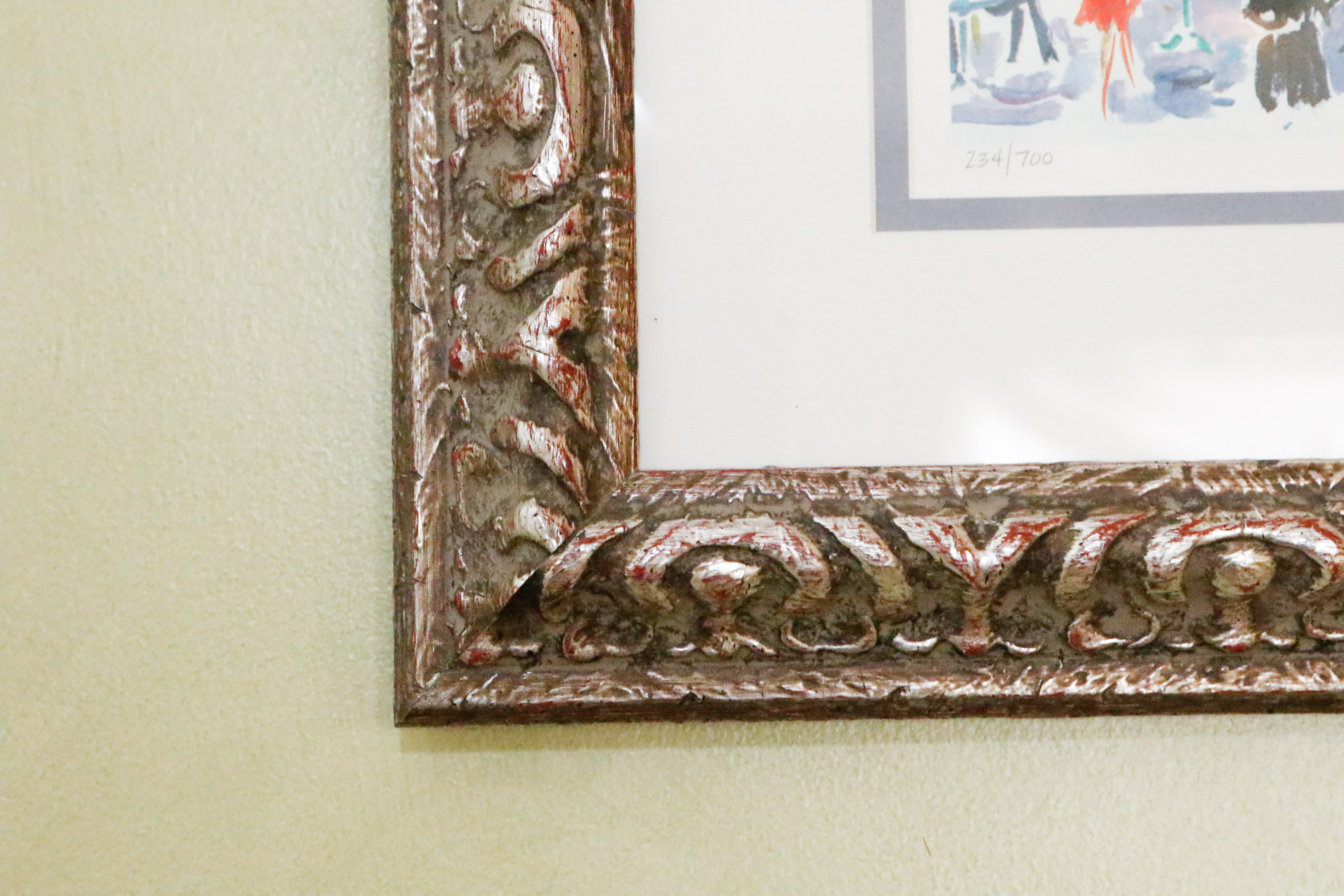 Jean-Claude Picot "Montmartre Sous La Pluie" Seriolithograph