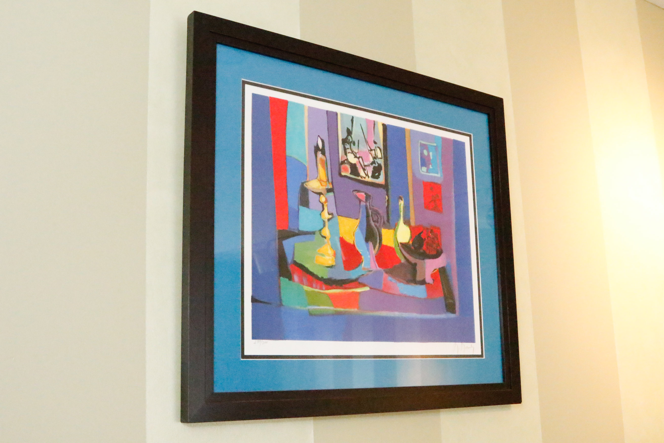 Marcel Mouly "Nature Morte au Chandalier"