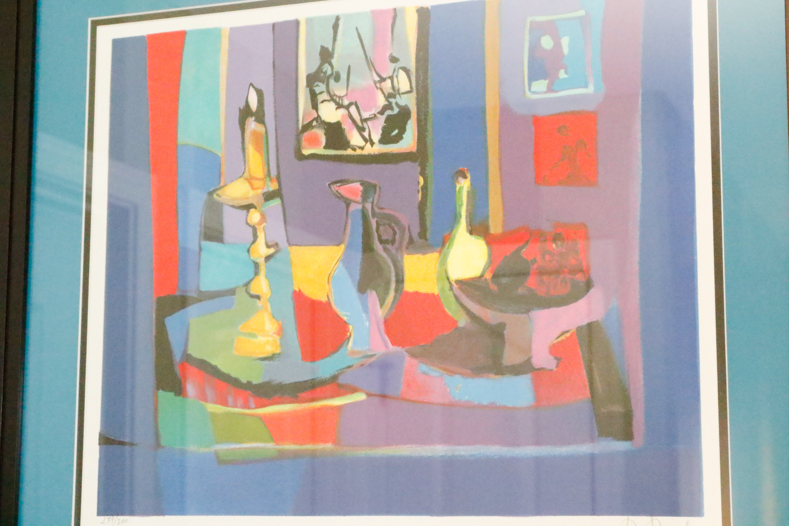 Marcel Mouly "Nature Morte au Chandalier"