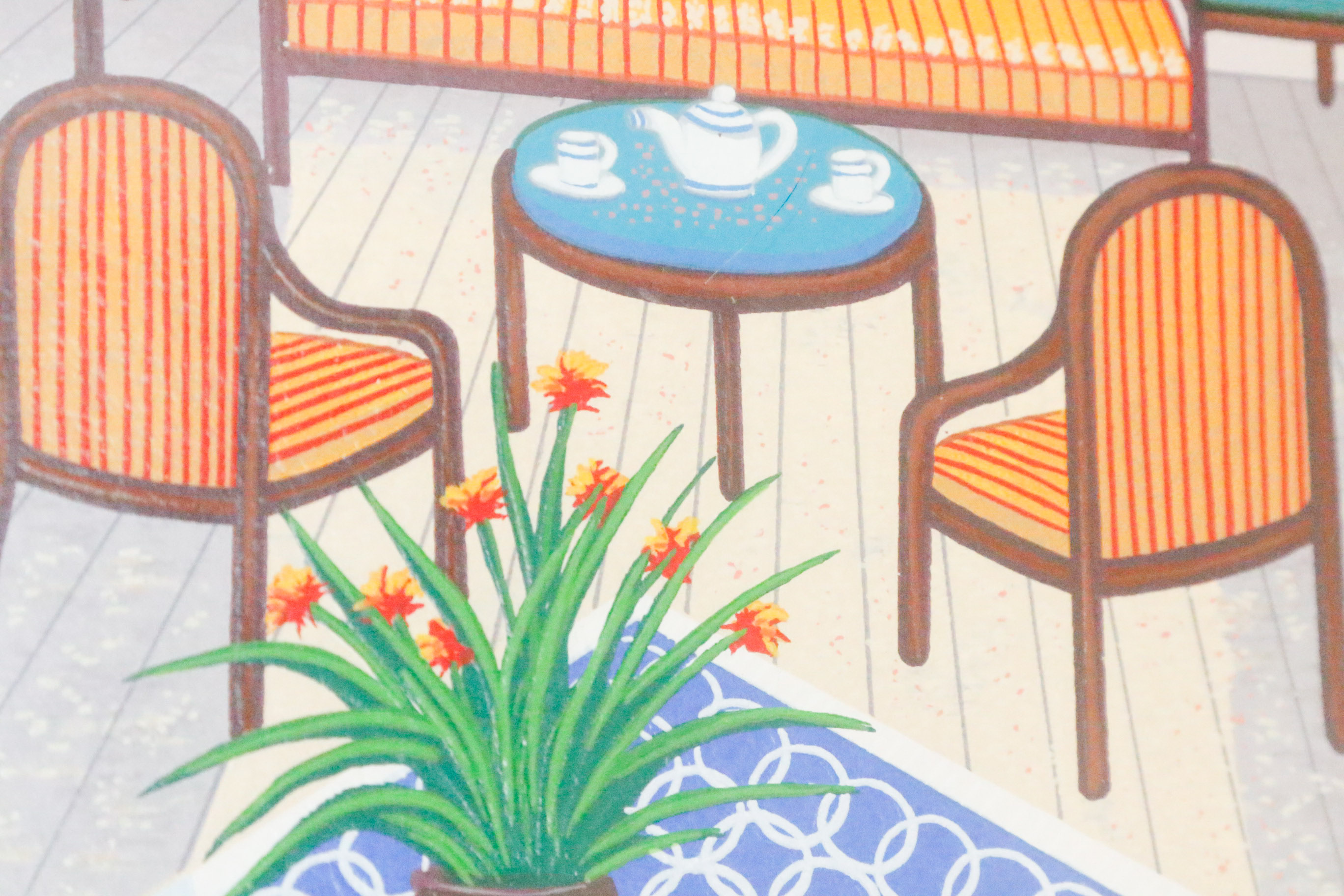 "Interior with Seurat" by Francois "Fanch" Ledan