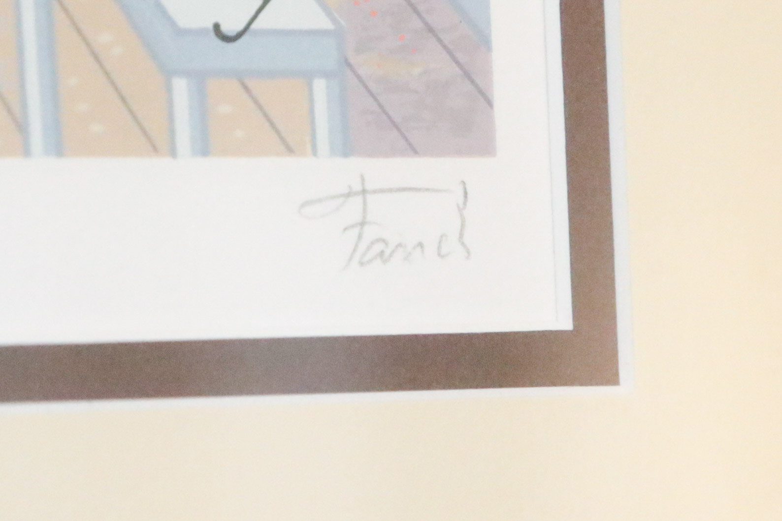 "Interior with Seurat" by Francois "Fanch" Ledan