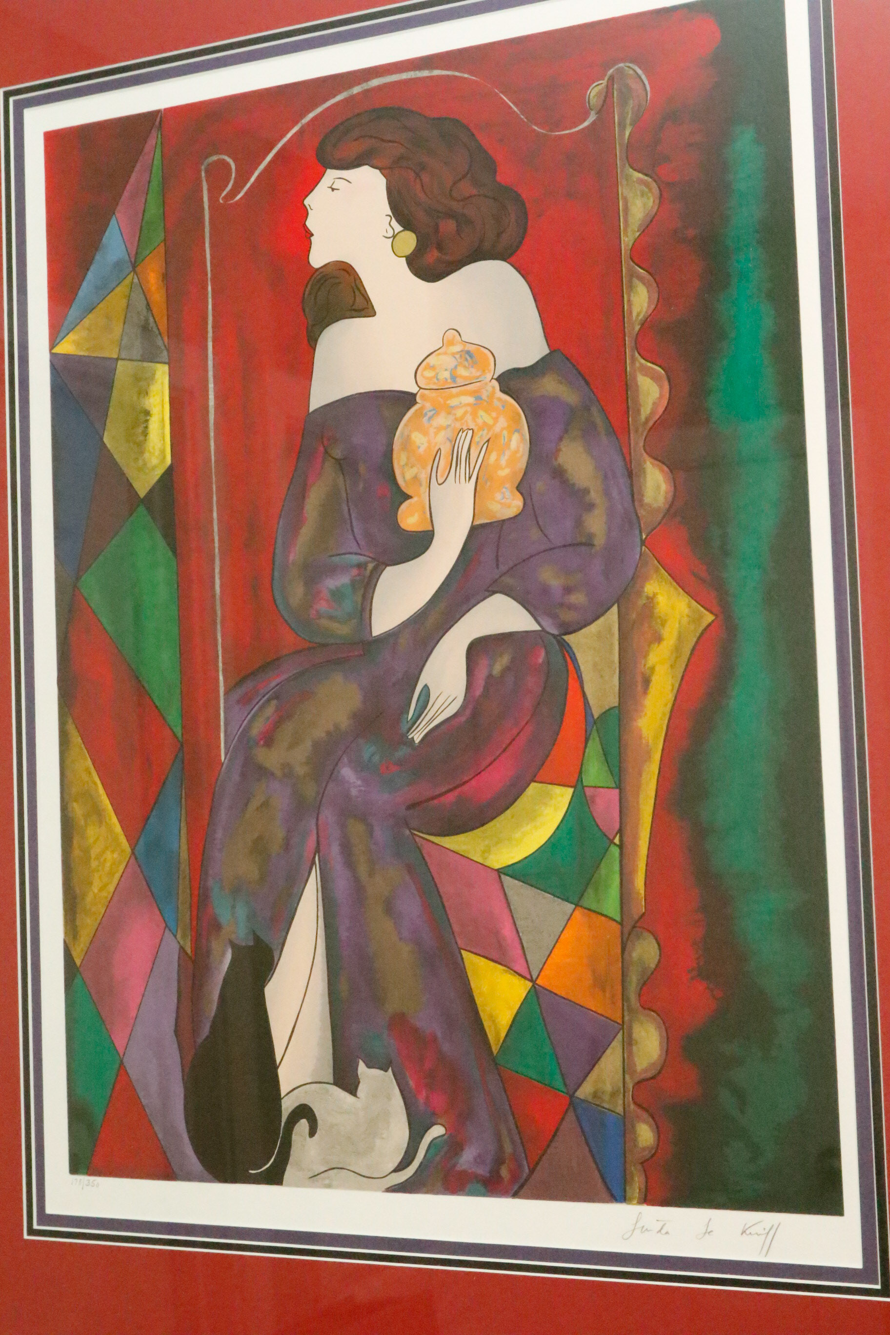 "Le Vase Gien" by Linda Le Kinff