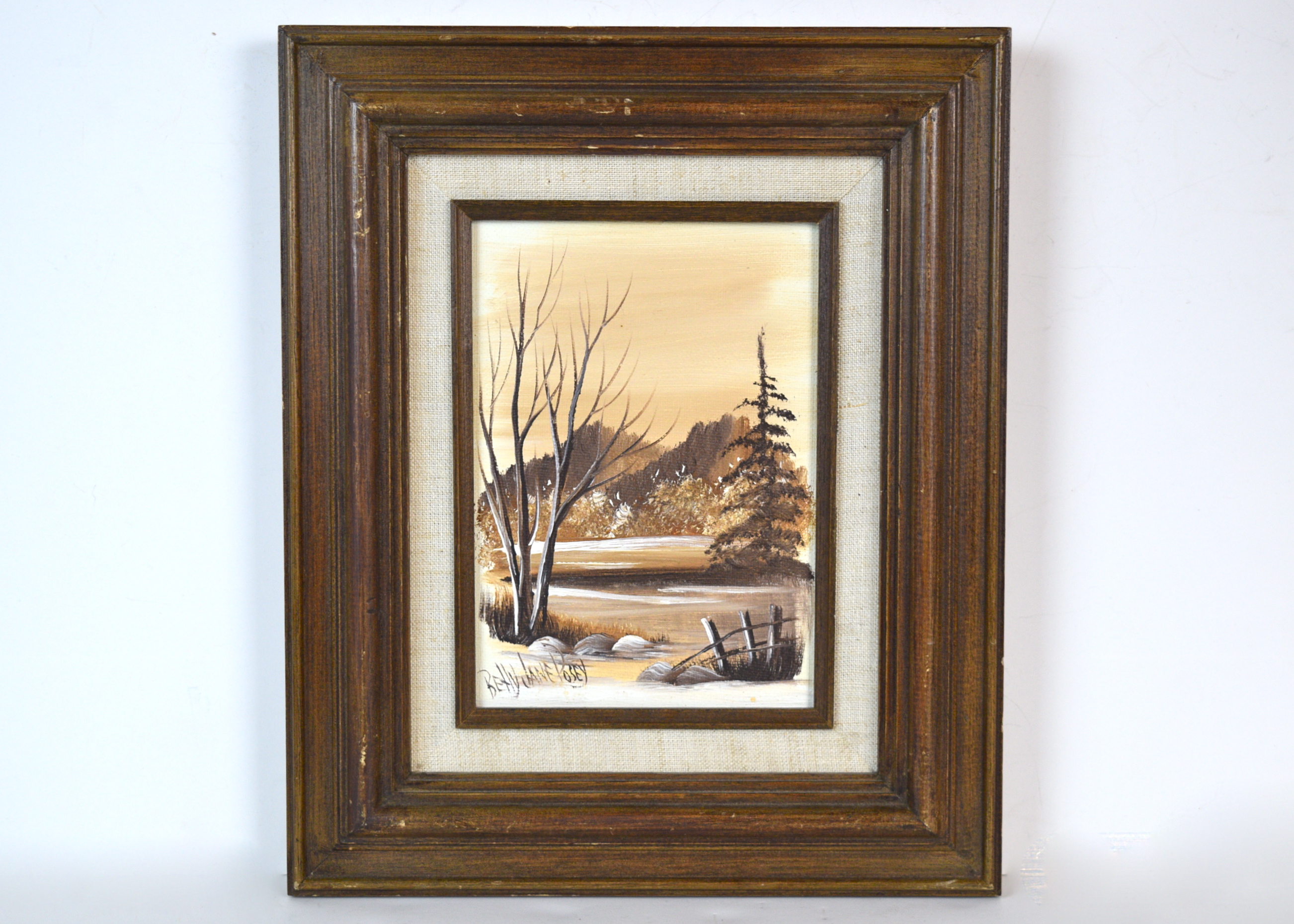 Betty Jane Posey Acrylic Painting