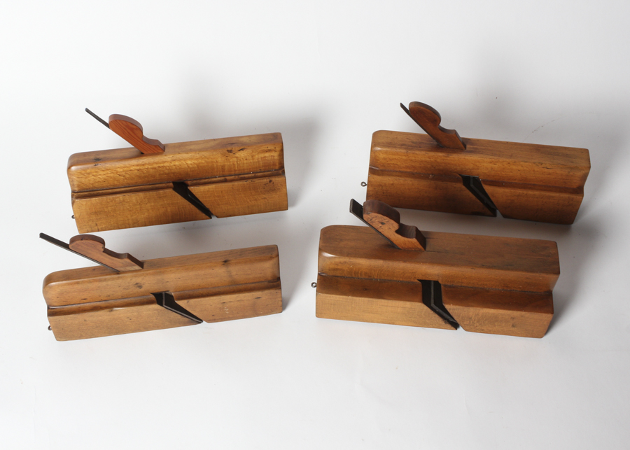 Set of Four Wood Molds