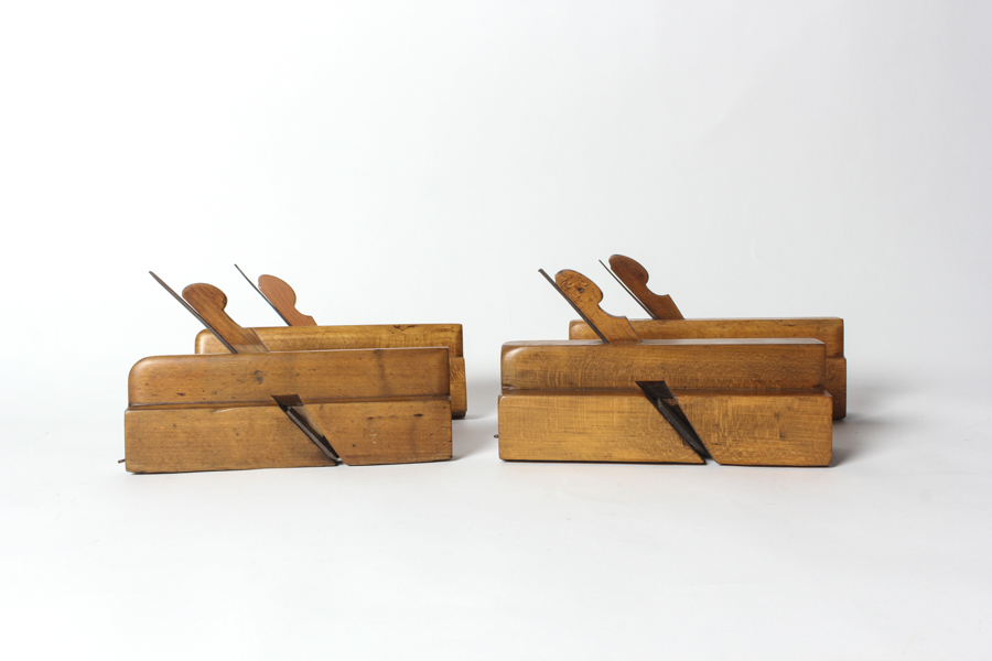 Set of Four Wood Molds