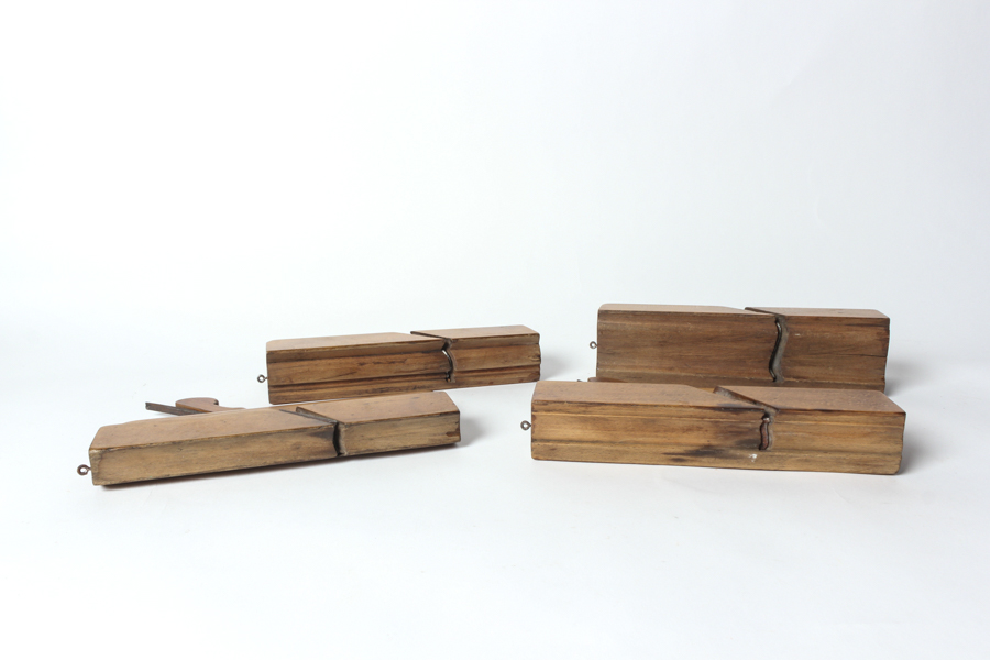 Set of Four Wood Molds