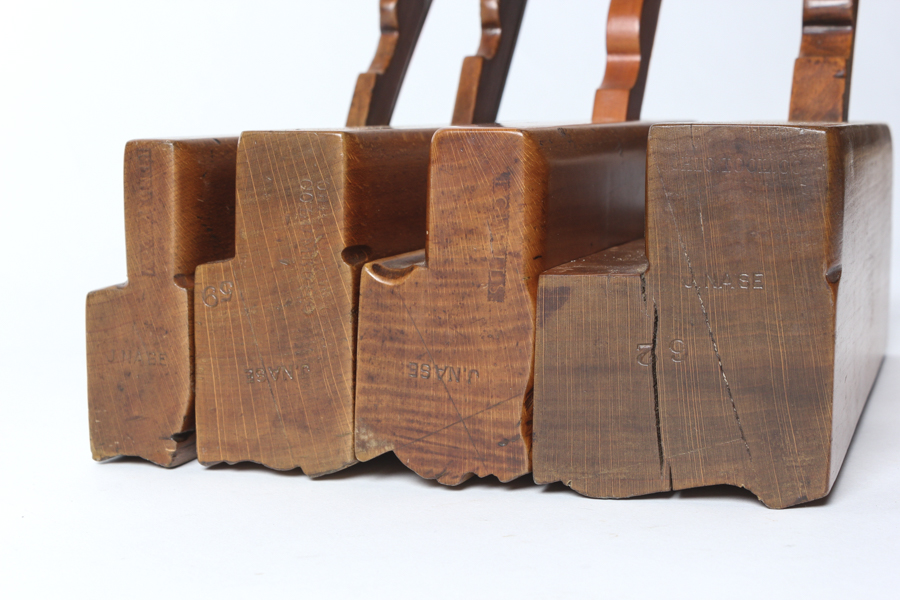 Set of Four Wood Molds