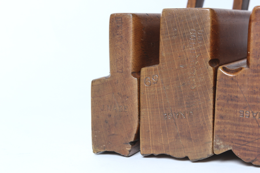 Set of Four Wood Molds