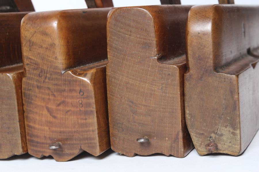 Set of Four Wood Molds