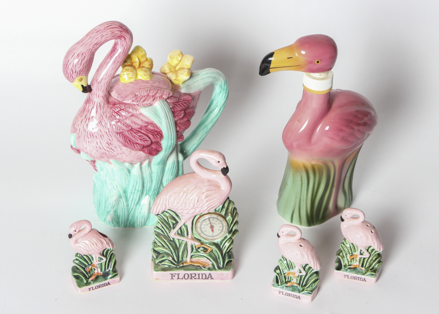 Flamingo Soap Dispenser and Decor