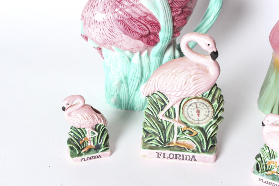 Flamingo Soap Dispenser and Decor